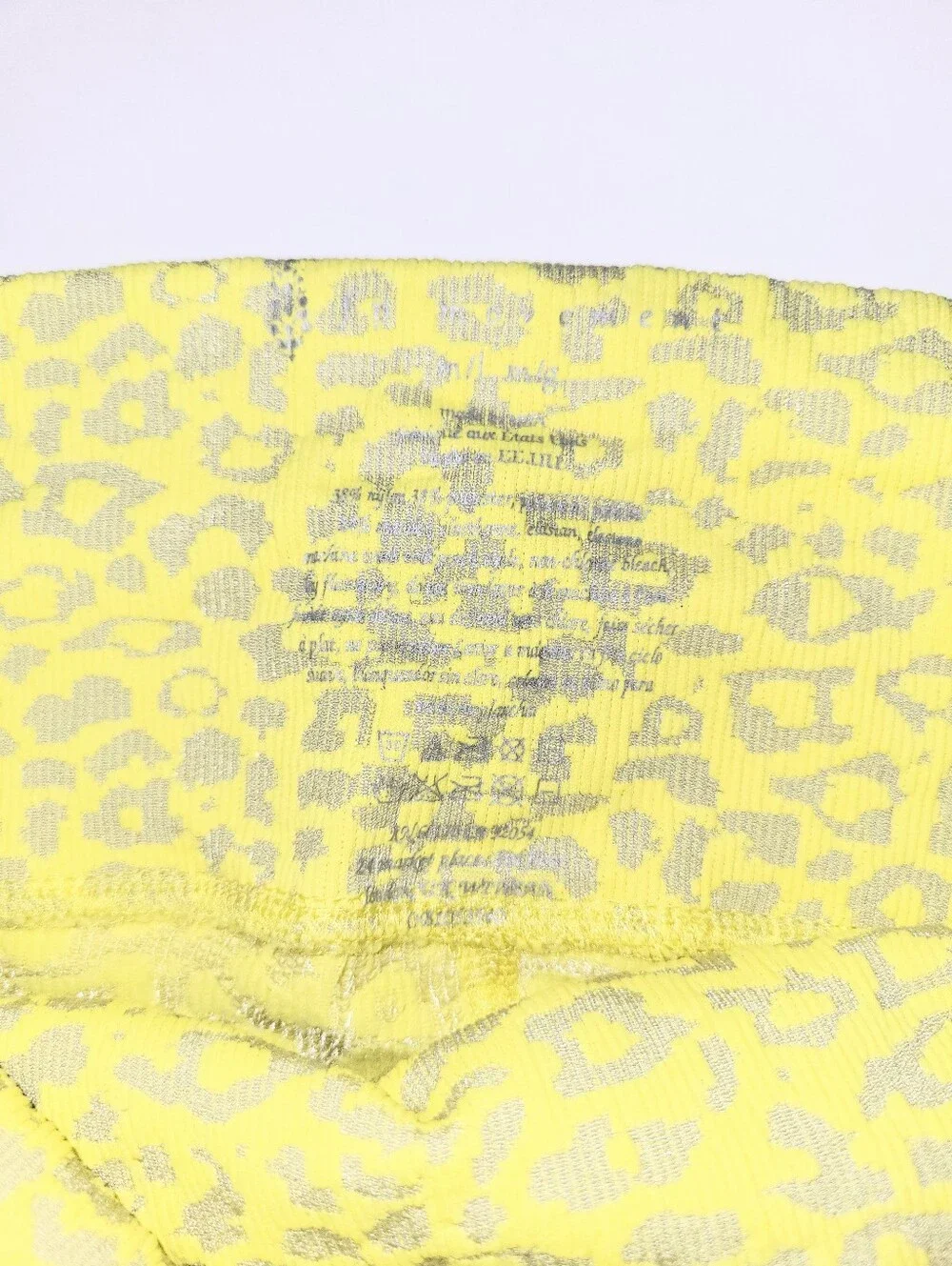 NWOT Free People Movement Good Karma Leopard Print Leggings Activewear Med/Lg